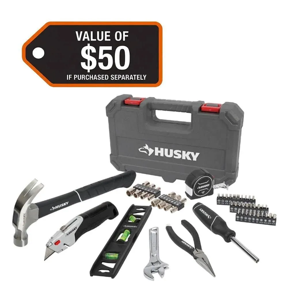Husky 52-piece tool kit