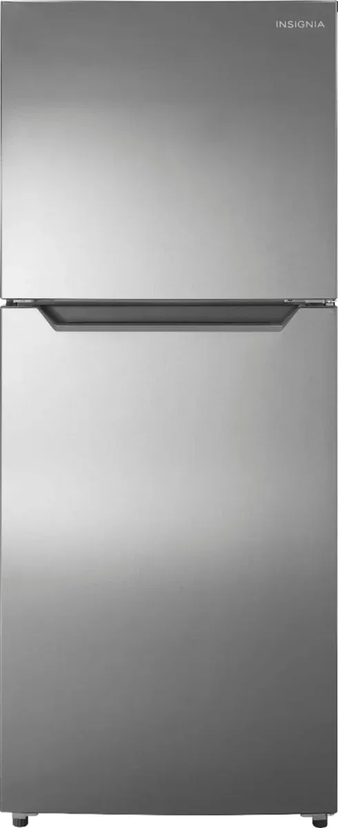 Insignia 24" 10 cu. ft. top-freezer fridge