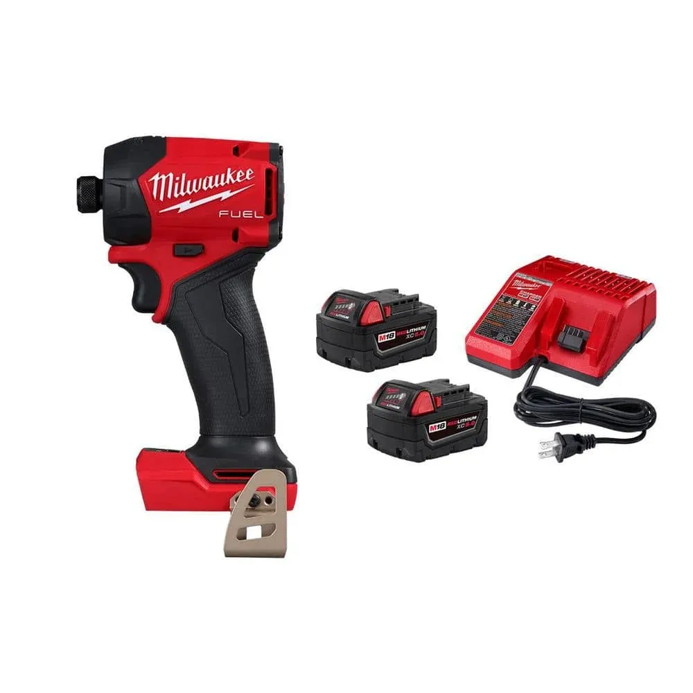Milwaukee M18 FUEL SURGE driver, two 5Ah