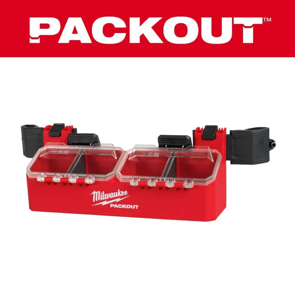 Milwaukee PACKOUT 2-bin attachment